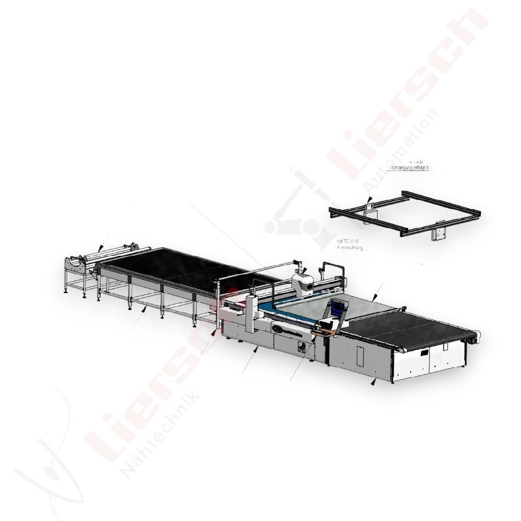 Kuris Schneideanlage TC3060 mit Förderbandtisch kaufen