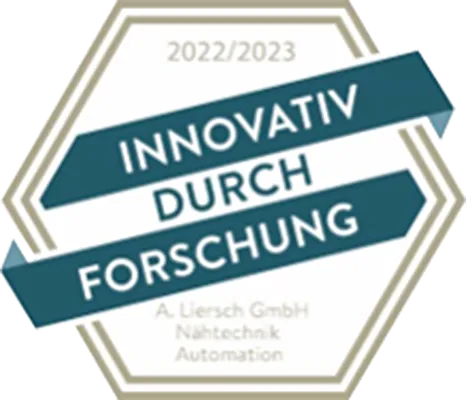 Siegel „Innovativ durch Forschung" 2022/2023 – A. Liersch GmbH